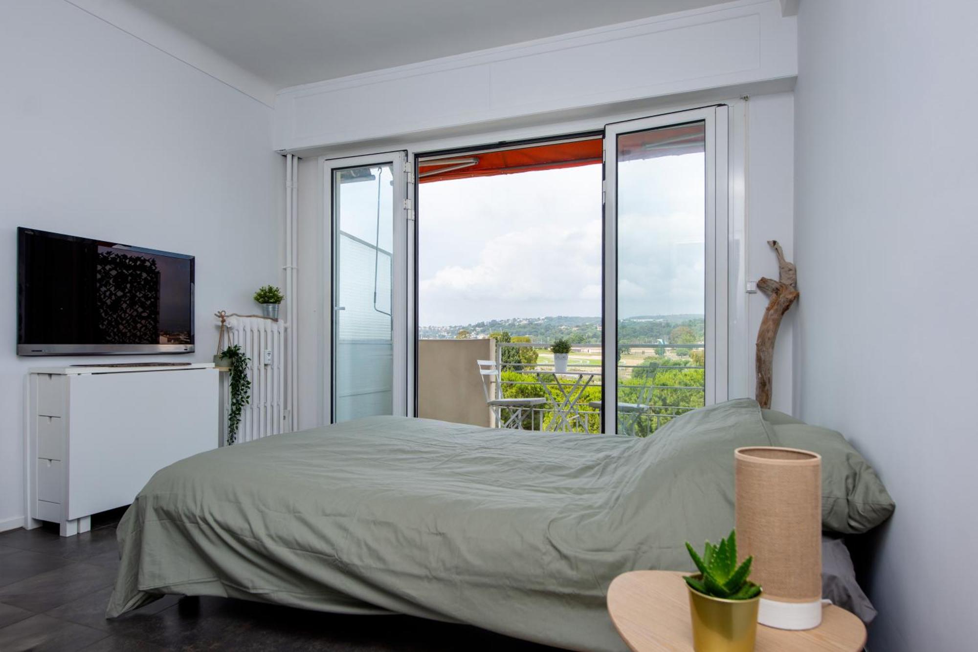 Appartement Vue Mer Cagnes-sur-Mer Zewnętrze zdjęcie