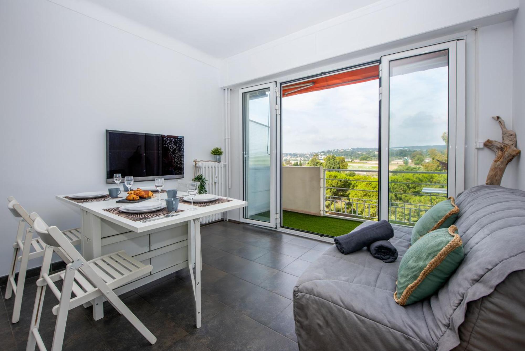 Appartement Vue Mer Cagnes-sur-Mer Zewnętrze zdjęcie