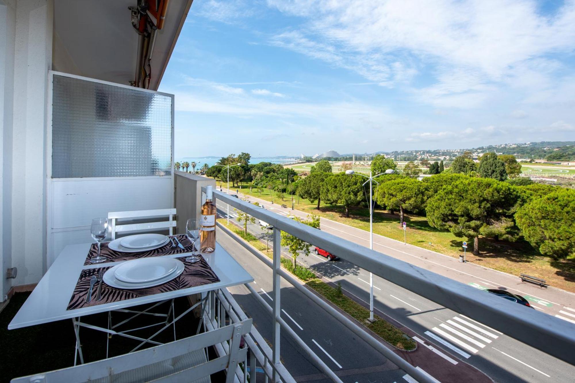 Appartement Vue Mer Cagnes-sur-Mer Zewnętrze zdjęcie