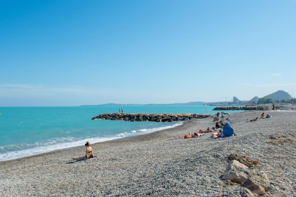 Appartement Vue Mer Cagnes-sur-Mer Zewnętrze zdjęcie