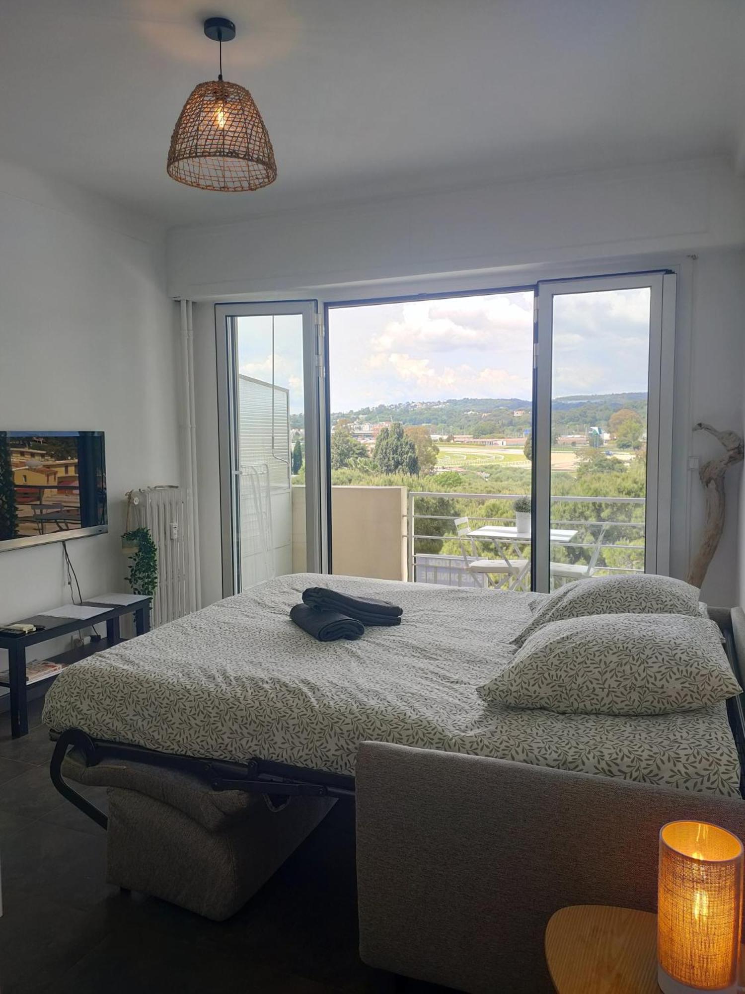 Appartement Vue Mer Cagnes-sur-Mer Zewnętrze zdjęcie